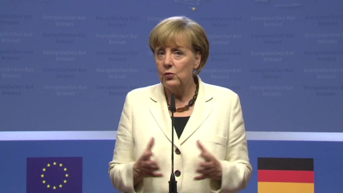 Belgium: Merkel praises new European Council President Donald Tusk *pool*