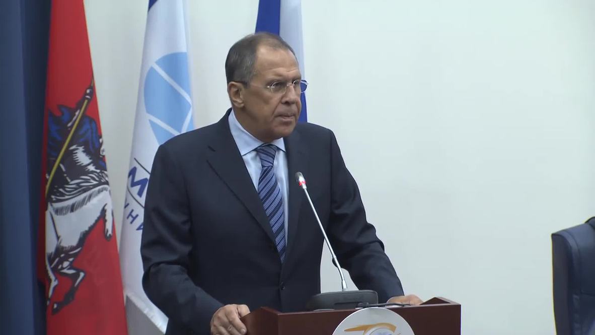 Russia: "We weren't expelled from the G8, we skipped it like school" - Lavrov