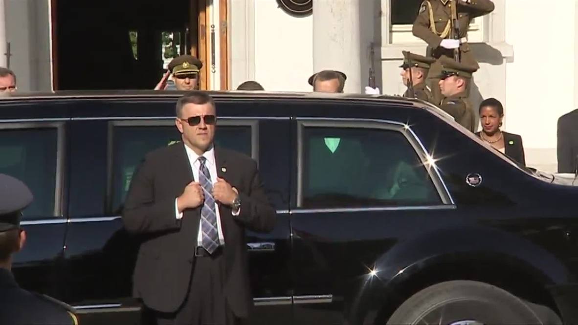 Estonia: Obama meets presidents of Estonia, Latvia, Lithuania to talk NATO
