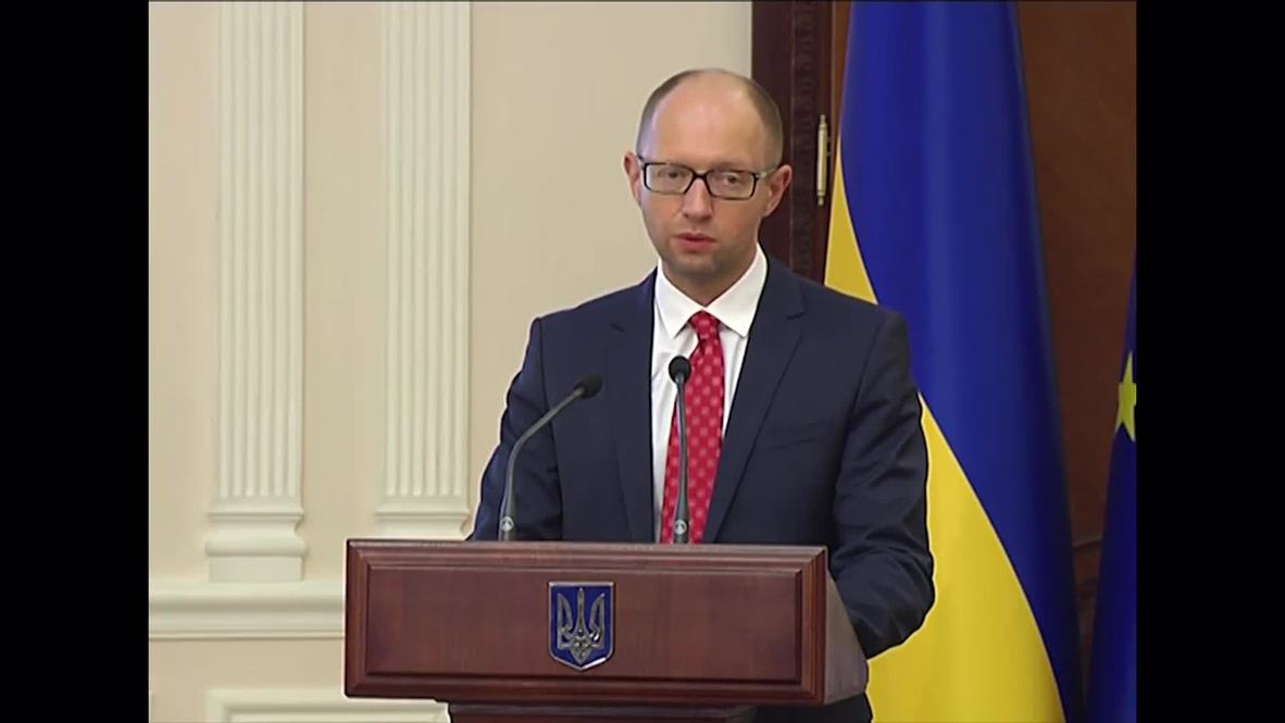 Ukraine: NATO 'Special Partner No.1'- Yatsenyuk calls for closer ties