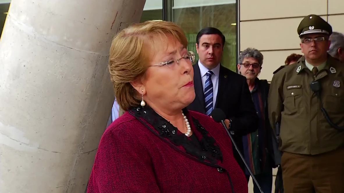 Chile: President Bachelet invokes anti-terror laws after Santiago metro bombing