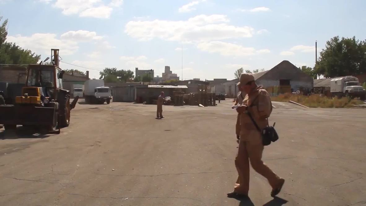 Ukraine: New batch of Russian aid arrives in Lugansk