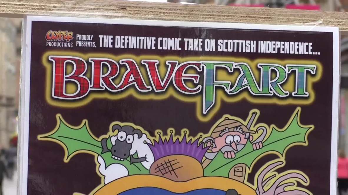 UK: 'Braveheart or Bravefart?' says Glasgow comic writer