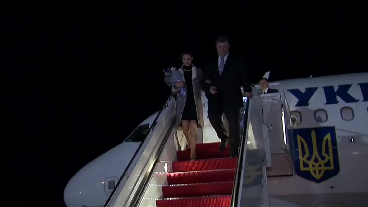 USA: Poroshenko hits D.C. for Obama, Kerry talks