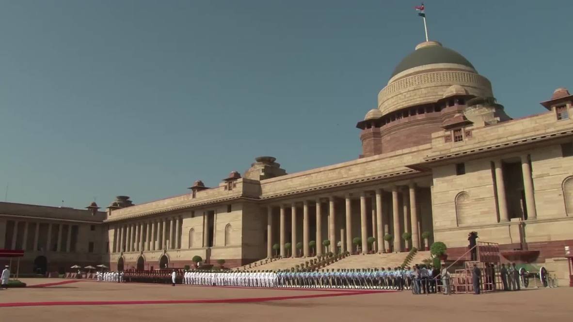 India: Chinese President Xi Jinping joins Modi at Presidential Palace