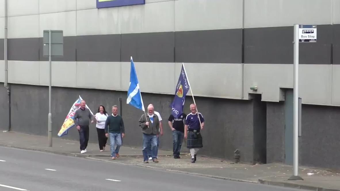 UK: Kilts of Independence! Glasgow's 'Yes' supporters hit the polls