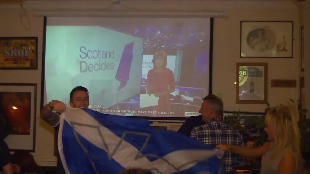 UK: Check out the most 'Yes' pub in Scotland *EXCLUSIVE*