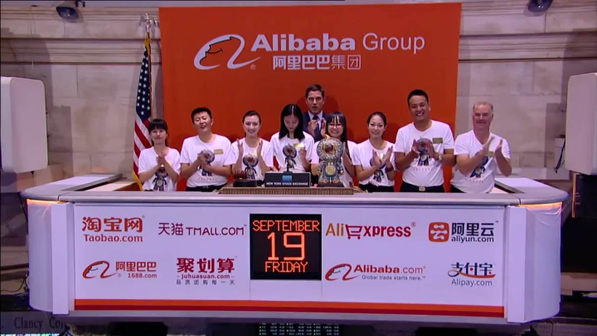USA: Alibaba opens at $68 a share becoming biggest U.S. IPO
