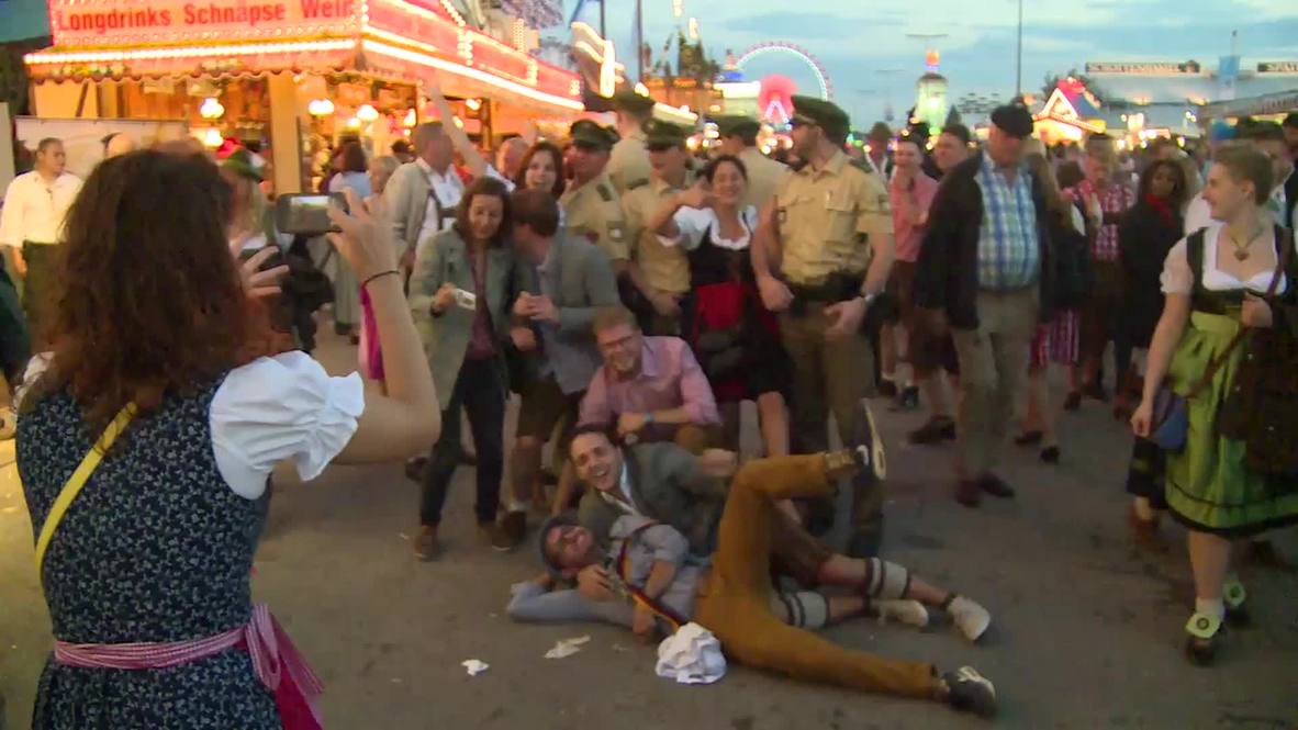 Germany: This is what a day of drinking at Oktoberfest does