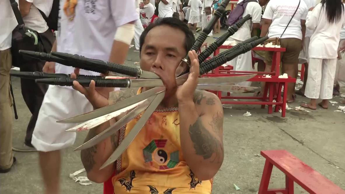 Thailand: Is this the world’s most hardcore piercing festival? *GRAPHIC*