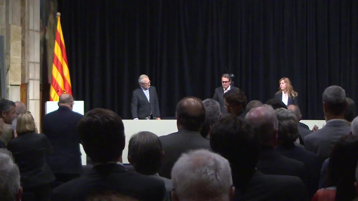 Spain: Artur Mas unveils 'White Book' on Catalan independence
