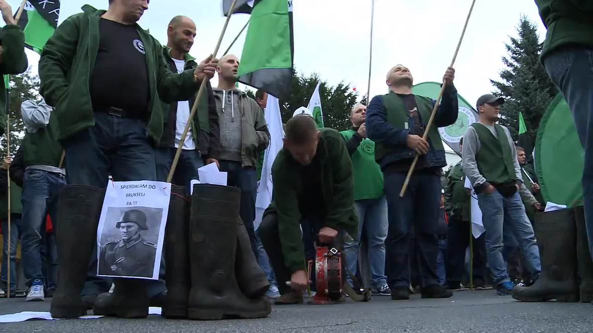 Poland: See thousands of miners demand coal reforms from Kopacz's govt