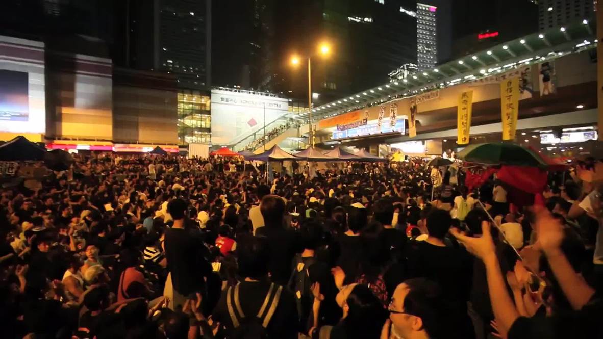 Hong Kong: Kwok declares that protests will "bend the path of history"