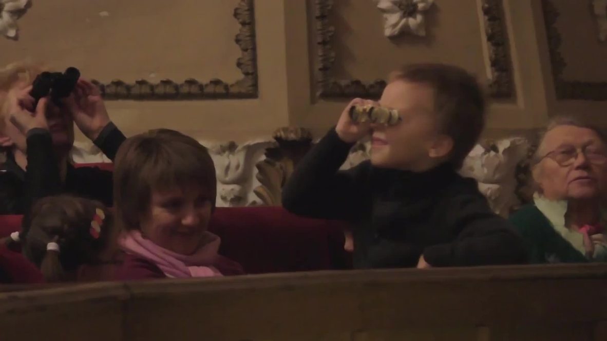 Ukraine: See Donbass Opera serenade KIDS amid ongoing shelling