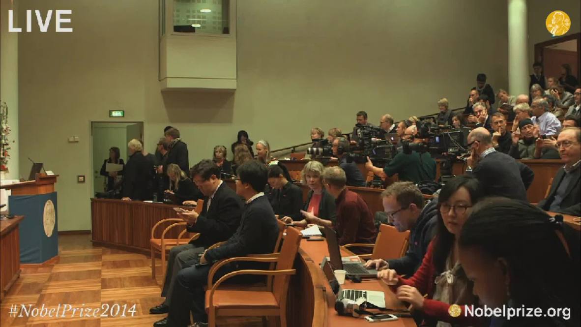 Sweden: Married couple share Nobel Medicine Prize for 'GPS cell' development