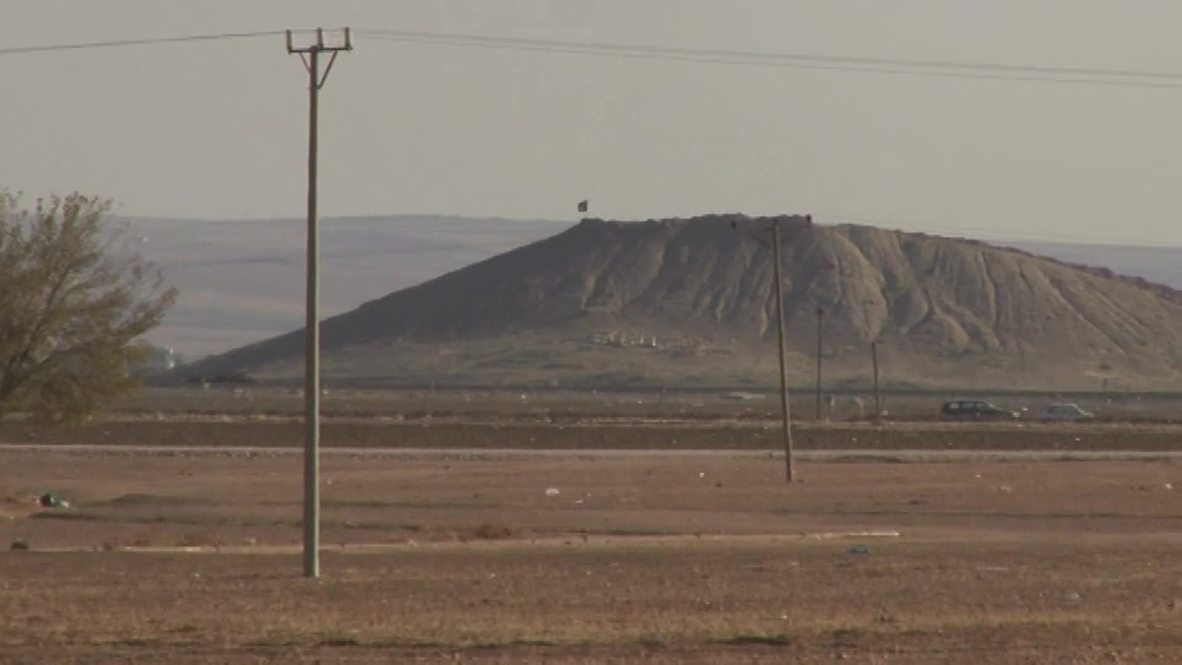 Turkey: See Islamic State flags raised over Kobane