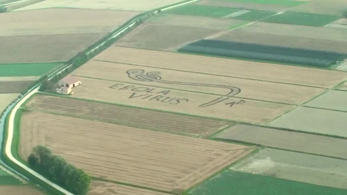 Italy: This artist just brought Ebola to Italy