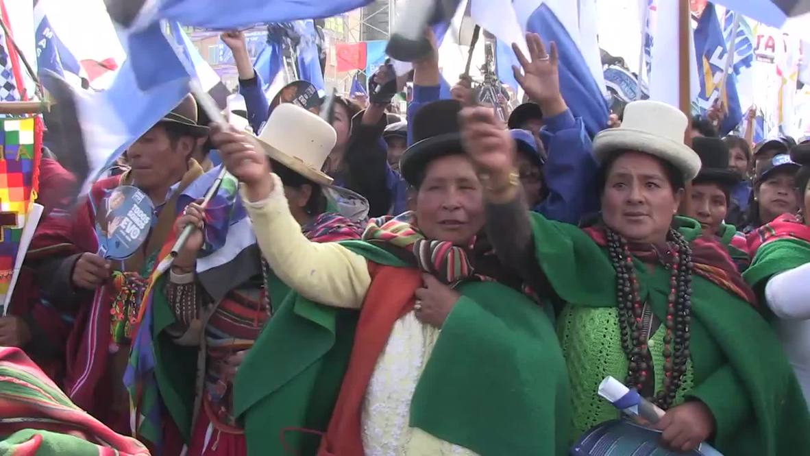Bolivia: Morales confident of victory in upcoming elections