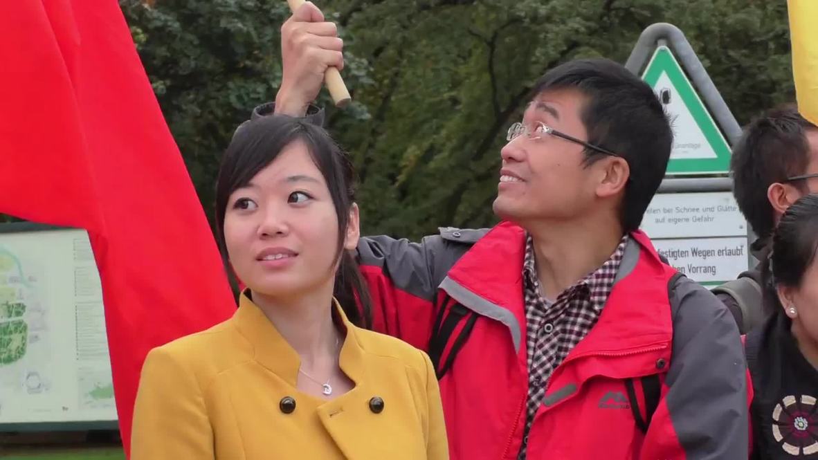 Germany: Chinese students drum up support for Li Keqiang