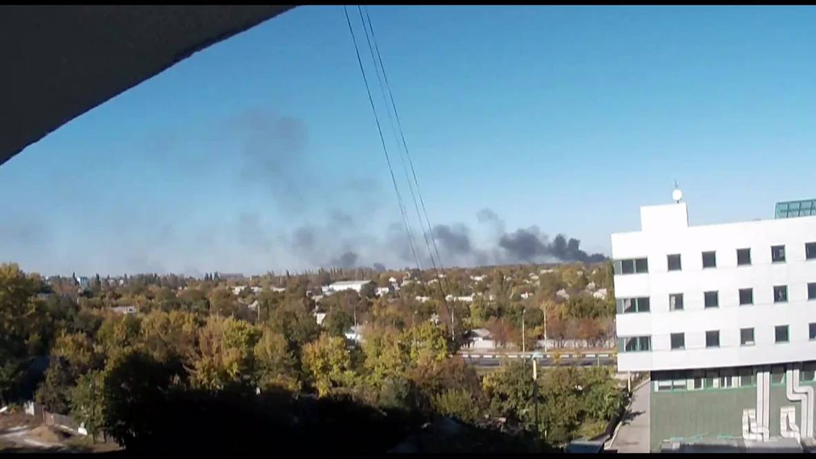 Ukraine: Donetsk Airport's destruction continues