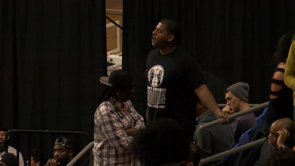 USA: See this man call on WHITE allies to act