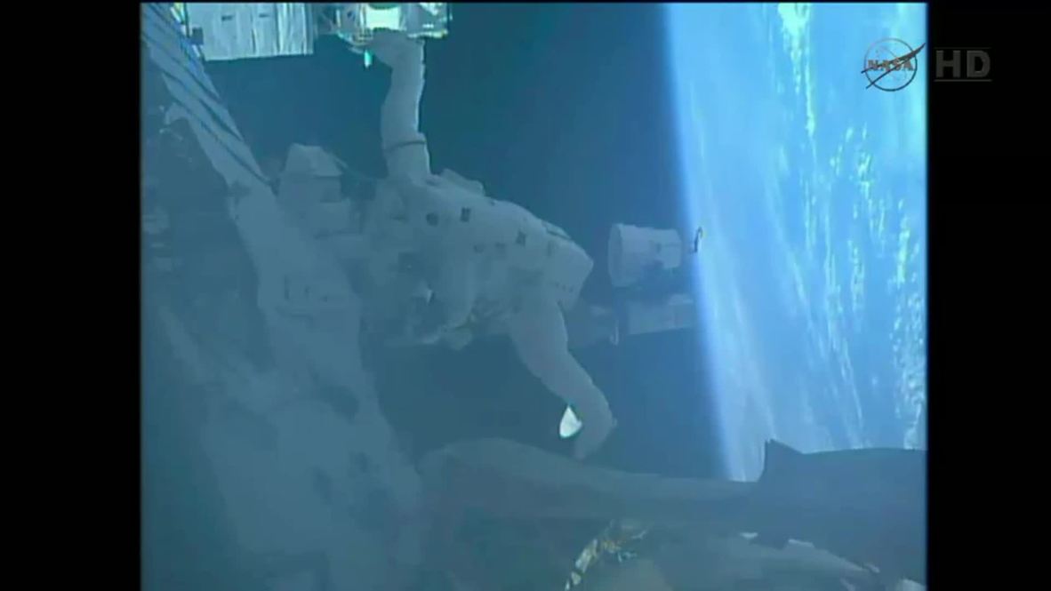 Space: Watch as astronauts venture outside the ISS for 6-hour spacewalk