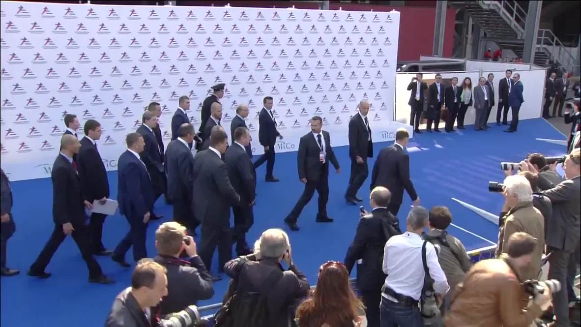 Italy: Watch Putin bid 'arrivederci' to ASEM
