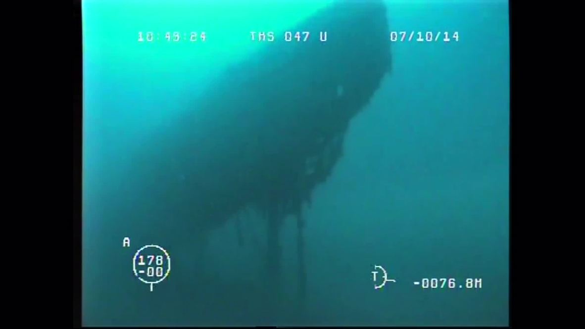 Russia: See the WW1-era submarine discovered in Sevastopol