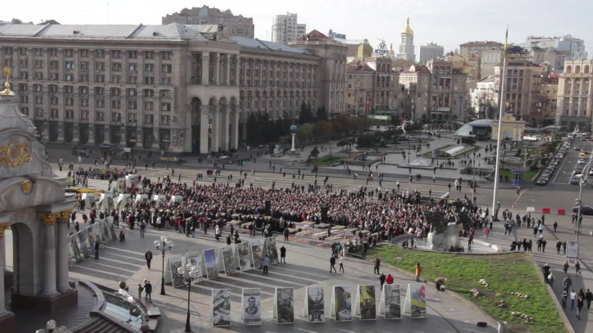 Ukraine: Maidan mass prayer says "Putin has the spirit of the Antichrist"