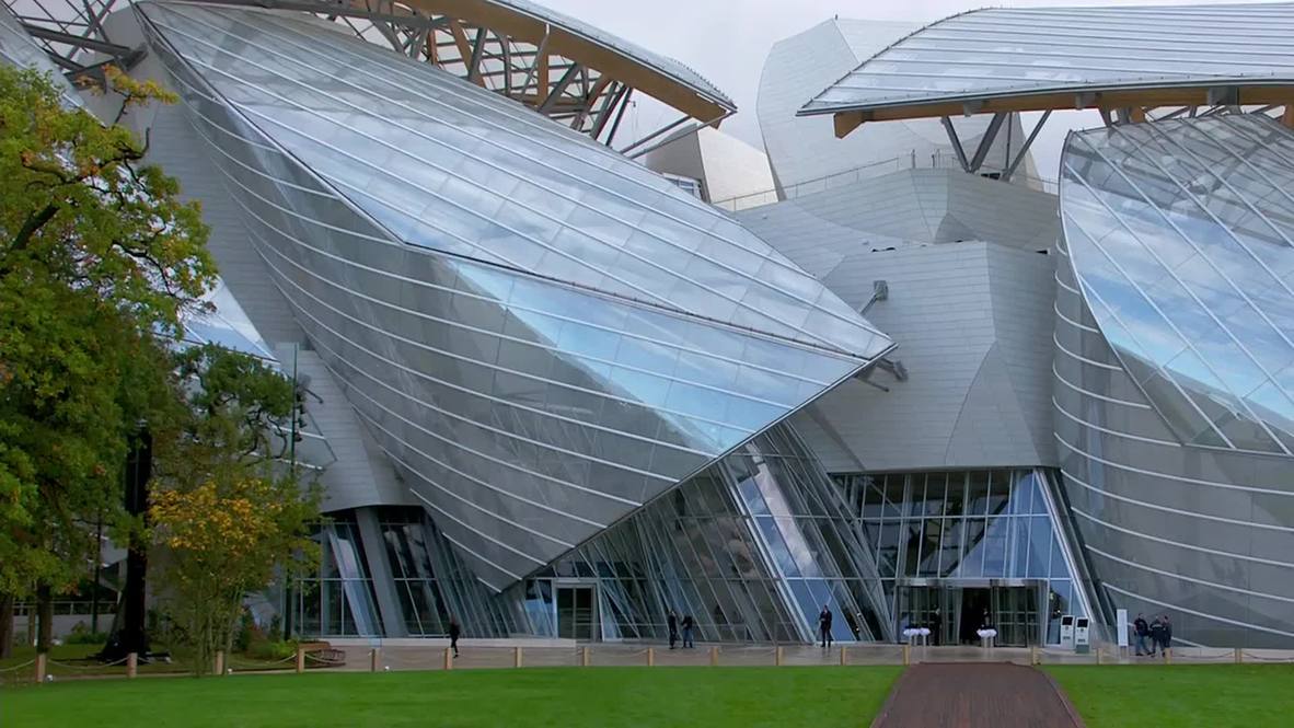 France: 100 million Euro &#39;Louis Vuitton Fondation&#39; art museum opens in Paris | Video Ruptly