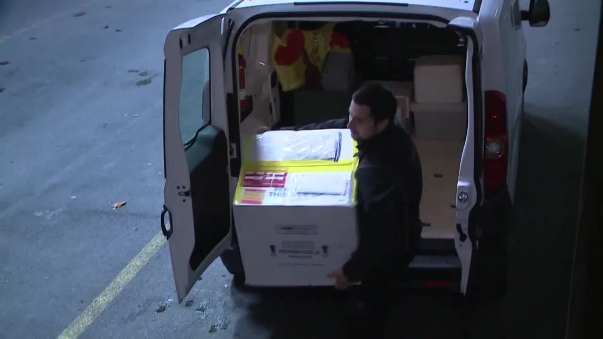 Switzerland: Experimental Ebola vaccine arrives in Geneva