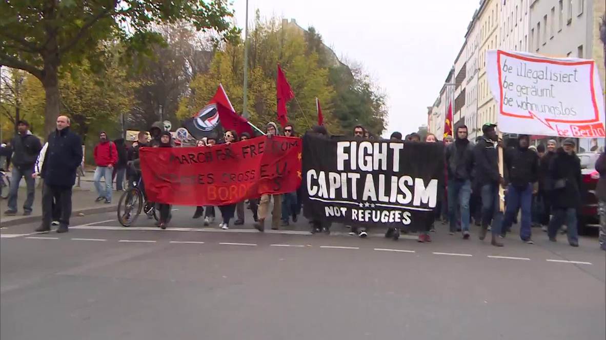 Germany: Hundreds march for refugee rights as winter fast approaches