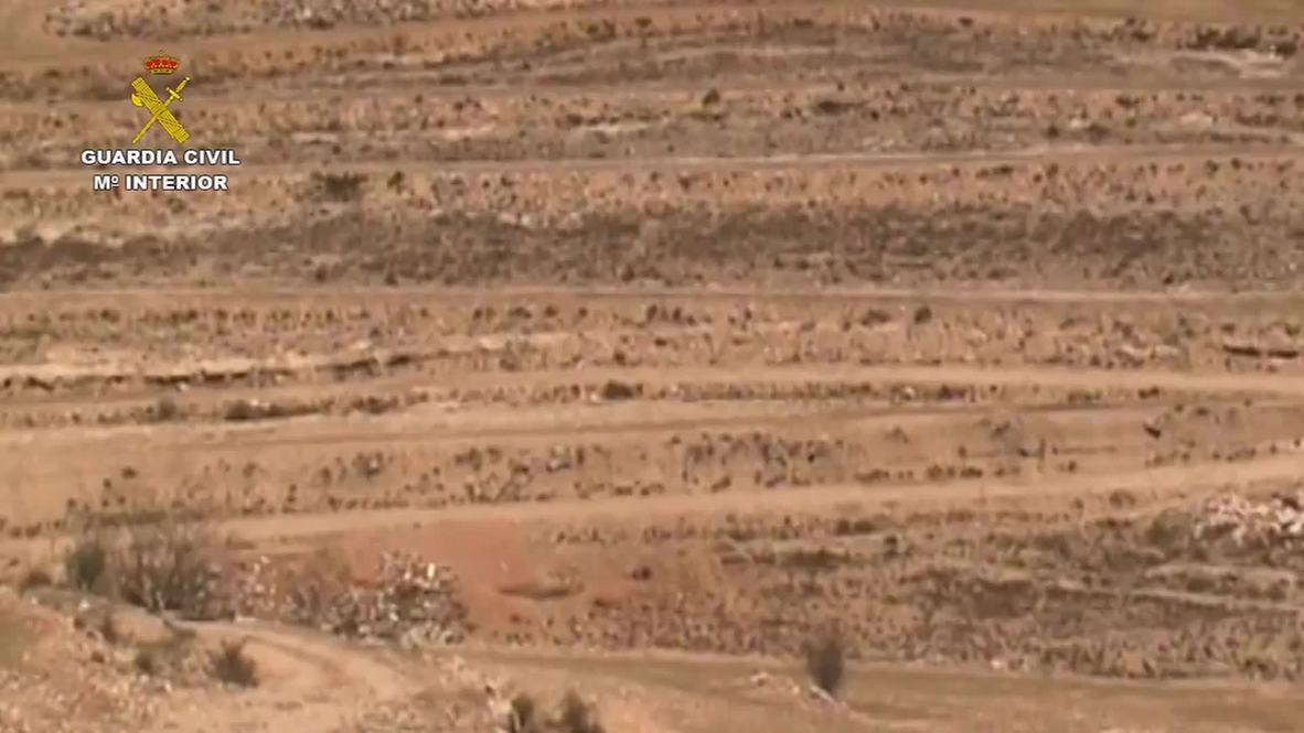 Spain: See Spanish authorities explode armaments from civil war!