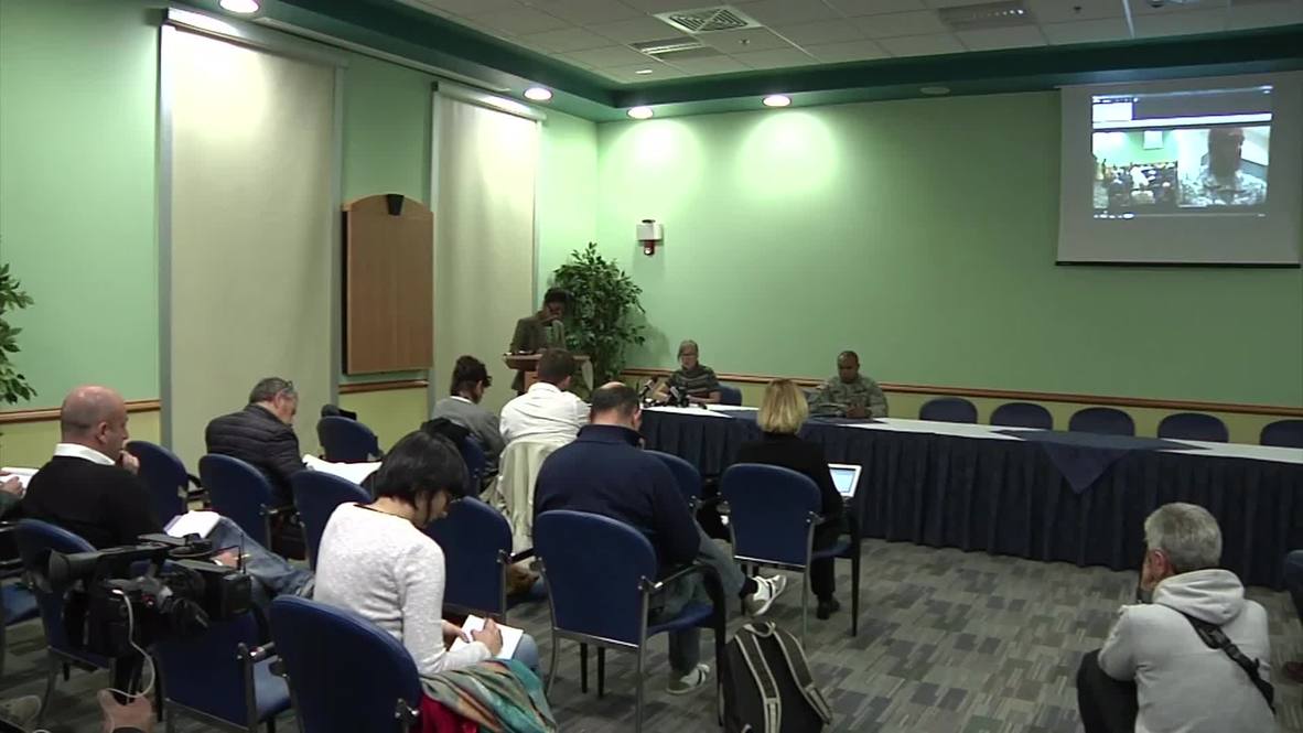 Italy: See US Major General quarantined after Ebola mission speak out via videolink