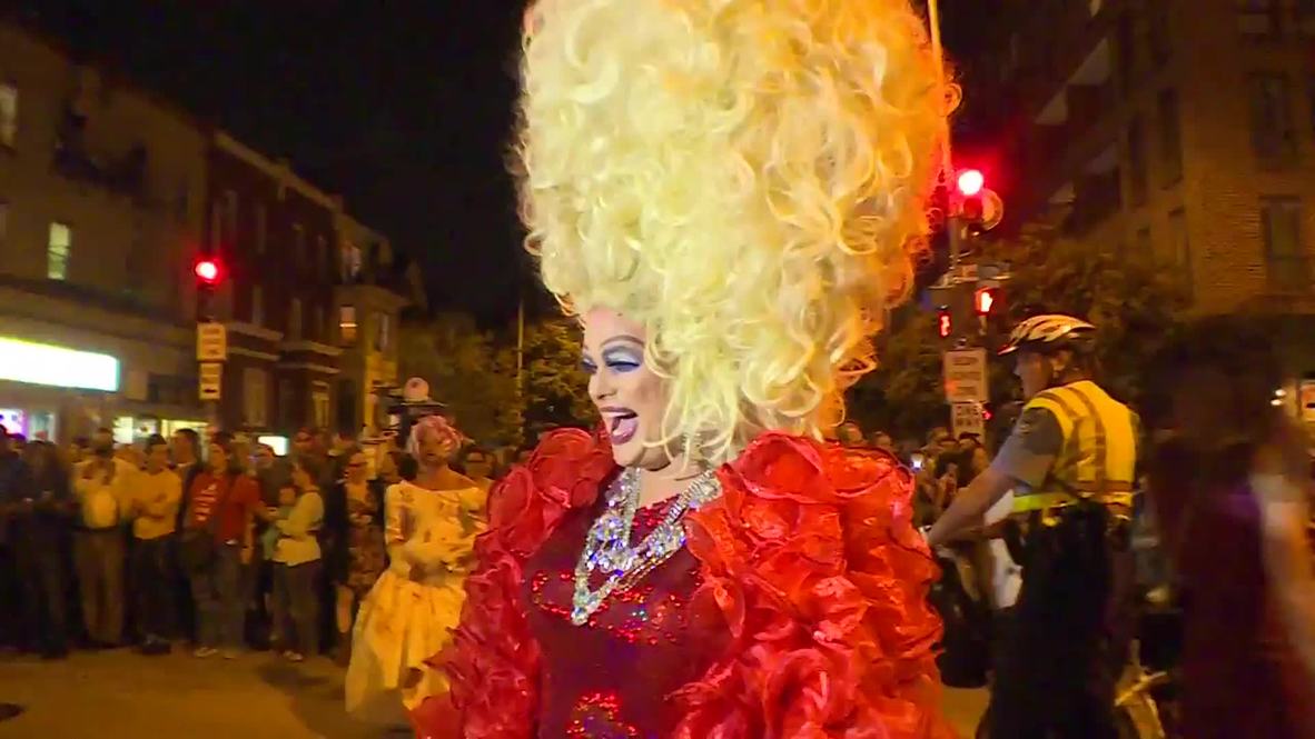 USA: Drag queens storm the streets of DC