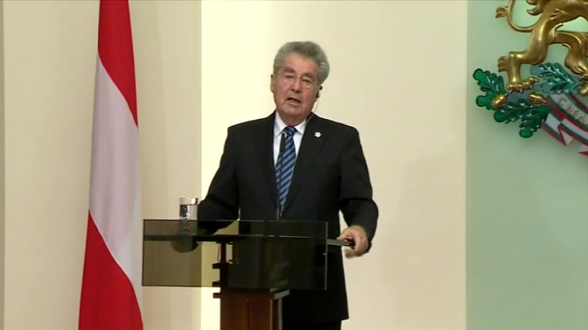 Bulgaria: Austrian President calls for dialogue with Russia