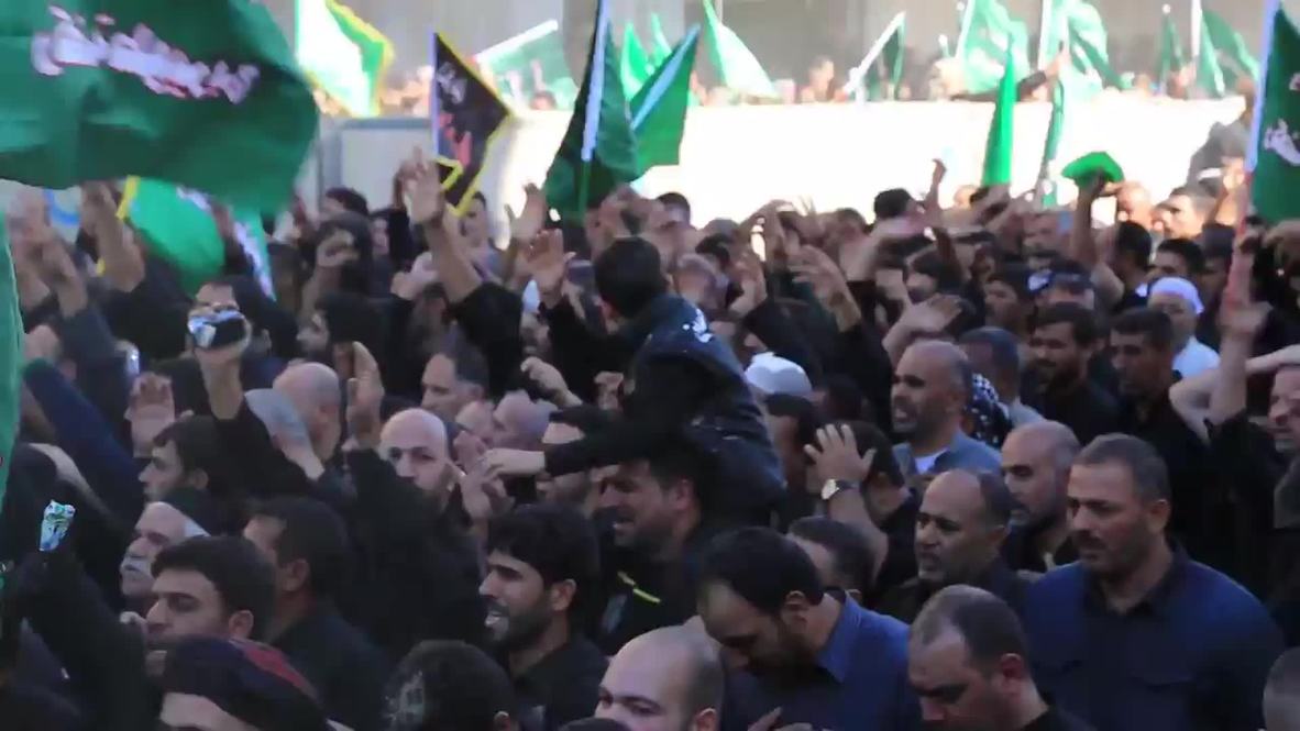 Iraq: See Shia pilgrims BEAT their heads amid IS threat