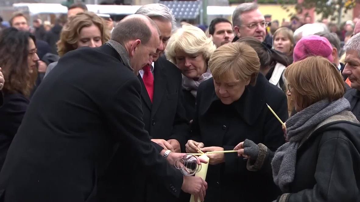 Germany: "The fall of the Berlin Wall sends a message to Ukraine" - Merkel