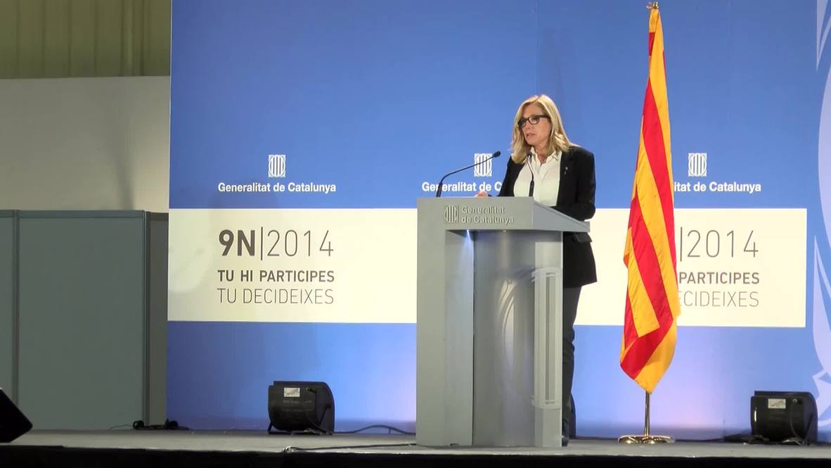 Spain: Over 80% of Catalans say 'YES' in indy ref preliminaries says Ortega