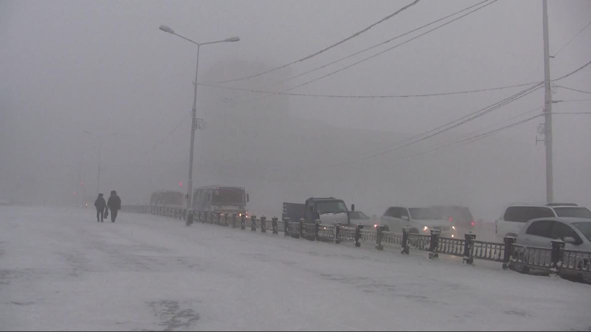 Russia: Temperatures drop to -46 in Yakutia