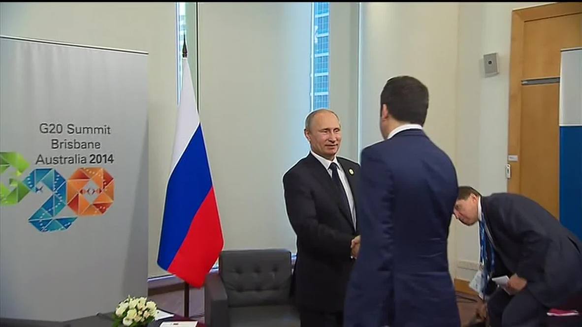 Australia: Putin and Renzi make "headway" at G20 summit