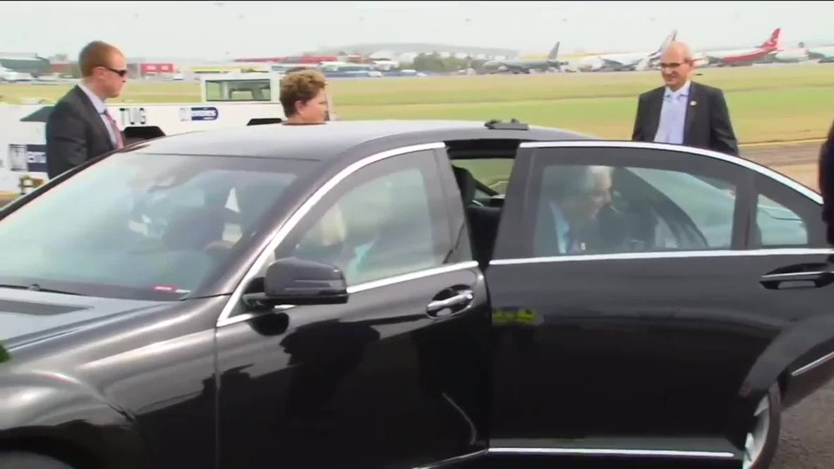Australia: Dilma Rousseff leaves G20 summit in Brisbane