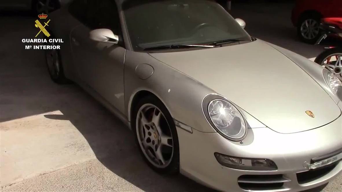 Spain: Police catch alleged stolen car ring with a loot of luxury!