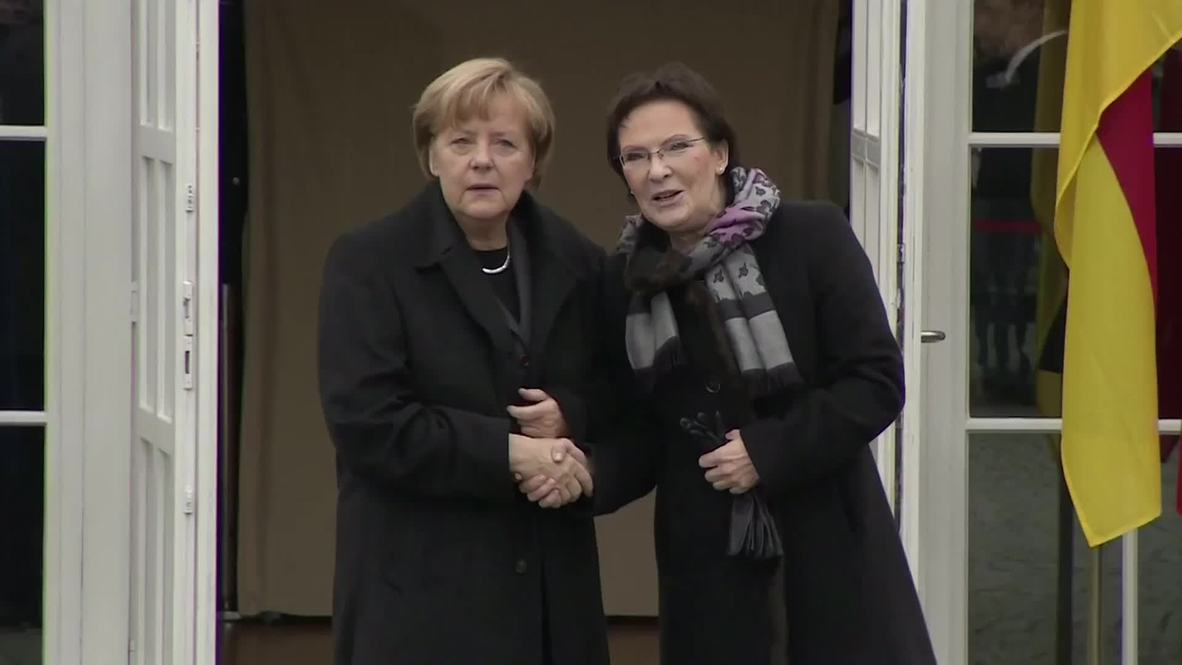 Poland: "No security for Europe without Russia" says Merkel