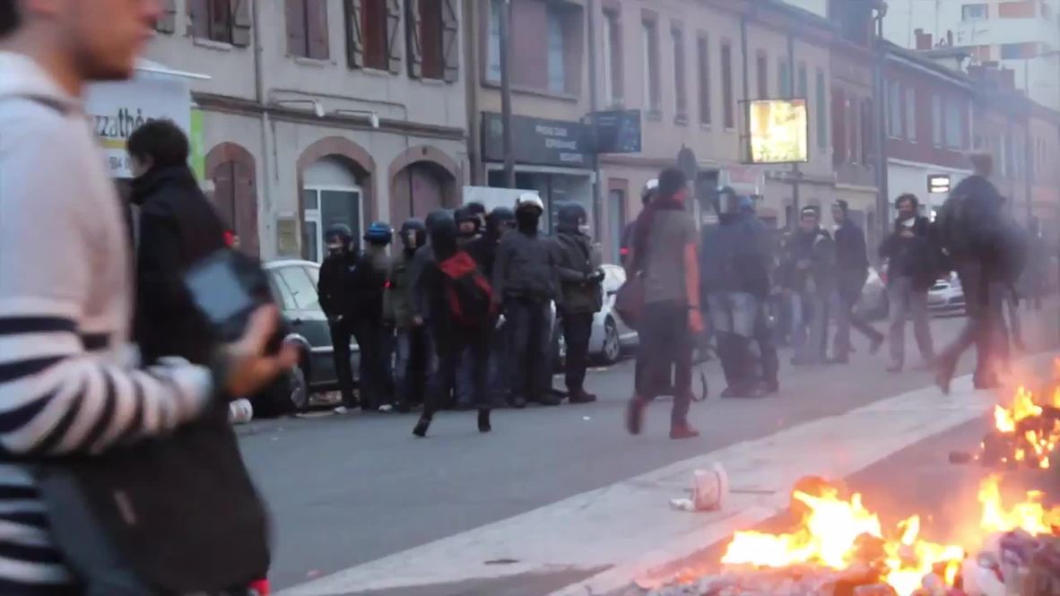 France: Toulouse BURNS as anti-police brutality demo turns violent