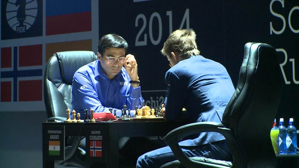Russia: Watch Carlsen defeat Anand during World Chess Champs in Sochi