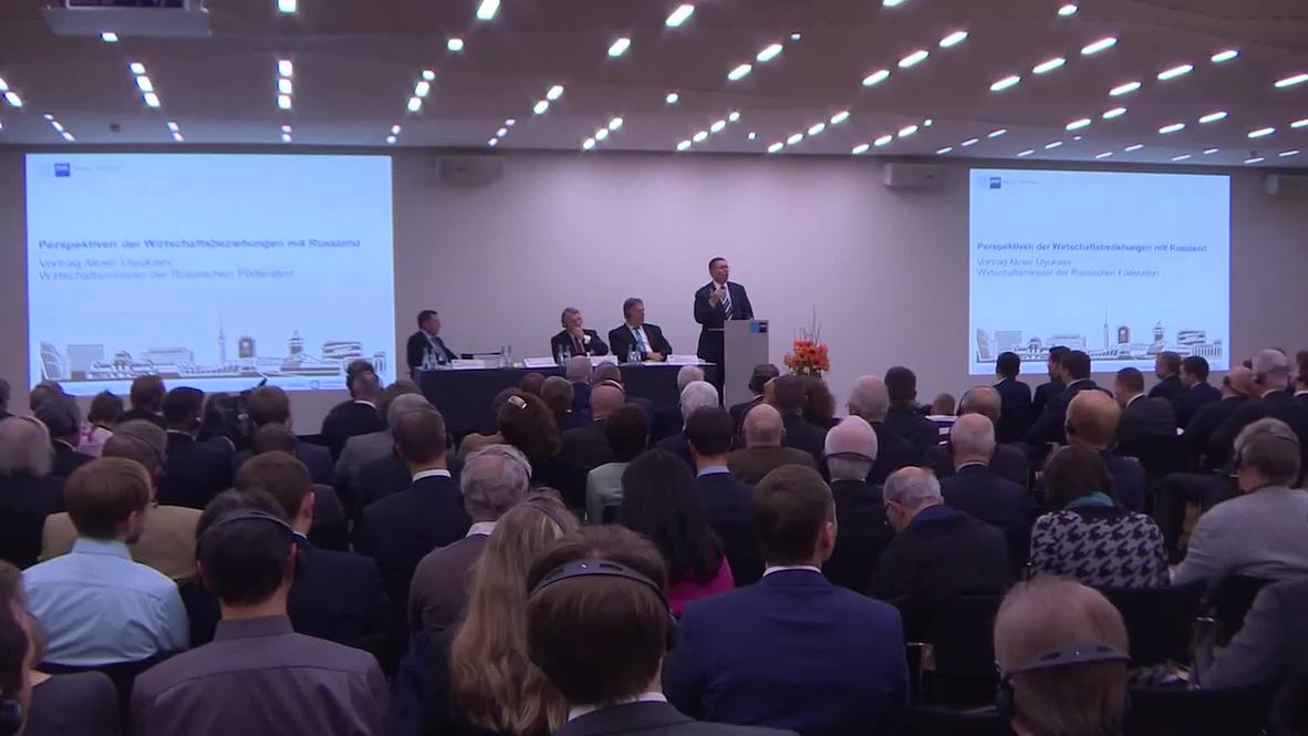 Germany: "Asia push not meant to replace Russia's European trade" - Ulyukaev