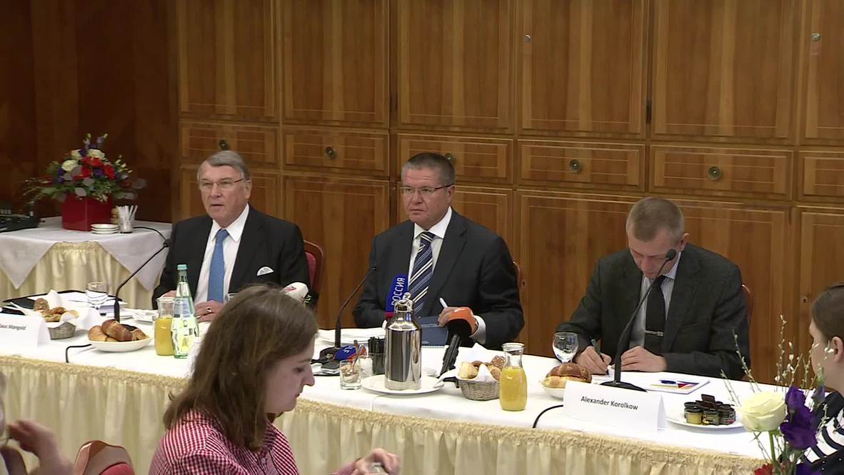 Germany: 'All sides are wrong over sanctions' - Minister Ulyukayev