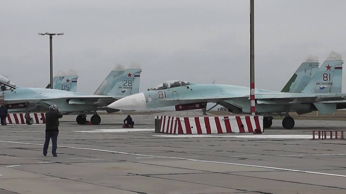Russia: See the Sukhoi Su-27SM's just deployed to Crimea