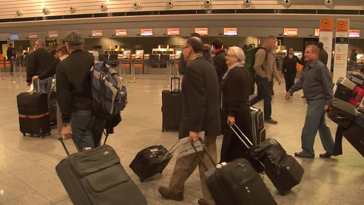 Germany: Strike leaves THOUSANDS stranded in Frankfurt Airport